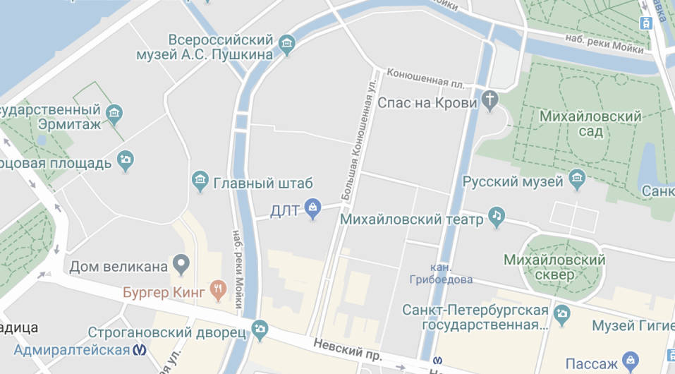 Карта проезда